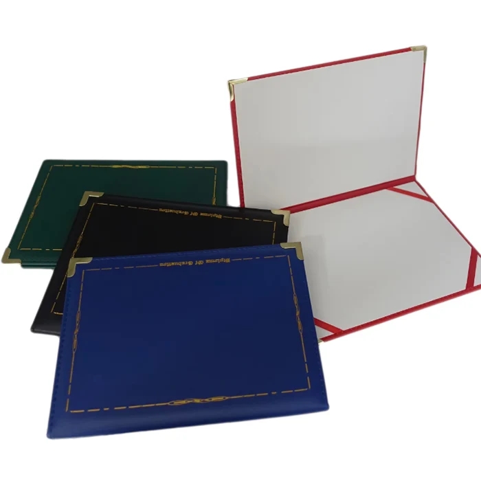 কেন শংসাপত্র ধারক খাম চয়ন?